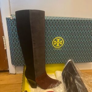 Tory Burch Multicolor Knee-High Boots